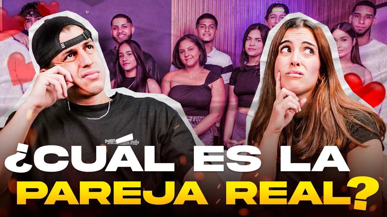 ¿CHRIS VIDEO Y VACA LOCA podrán descubrir cuál es la PAREJA REAL? 😱