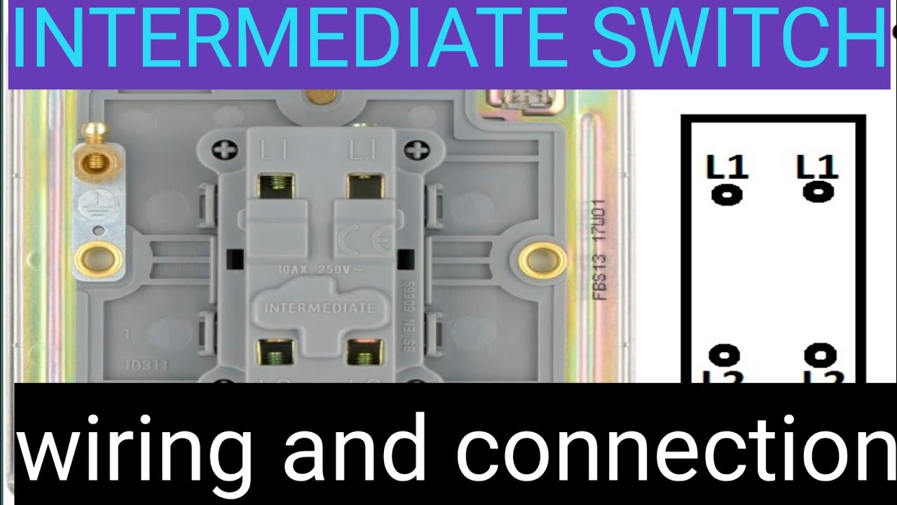 intermediate switch wiring and connection dubai electrician work 2switch