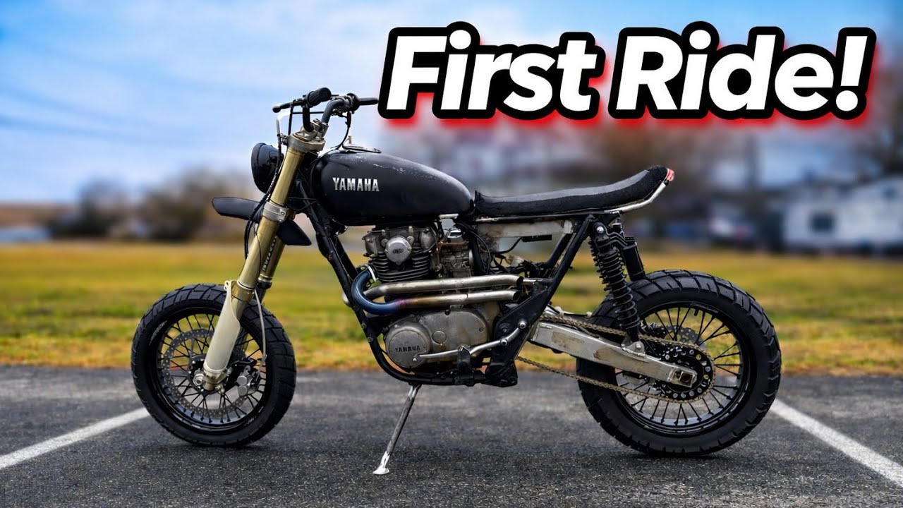 Ultimate Yamaha XS650 Scrambler/Supermoto Build- Part 3 