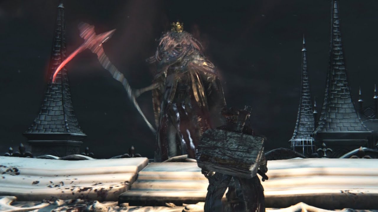 Bloodborne: Martyr Logarius Boss Fight (1080p)