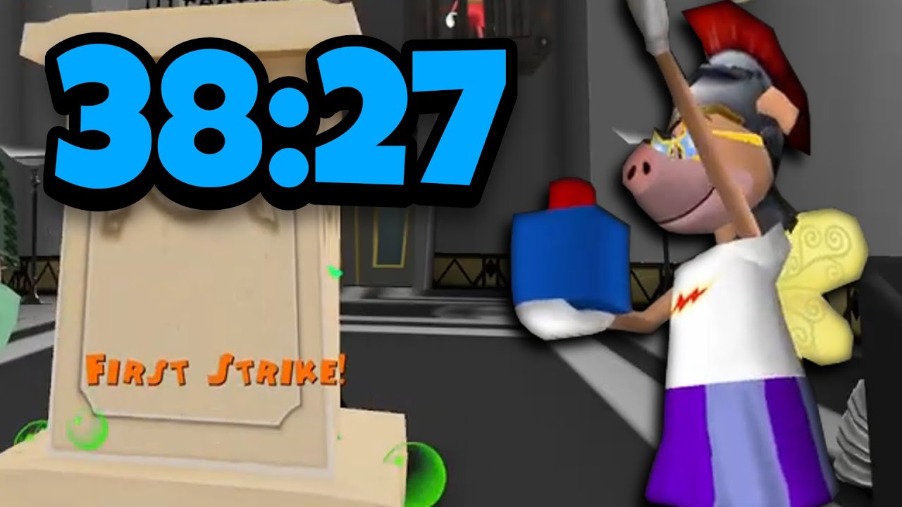 Toontown: The Grindworks Mystery Toon any% in 38:27