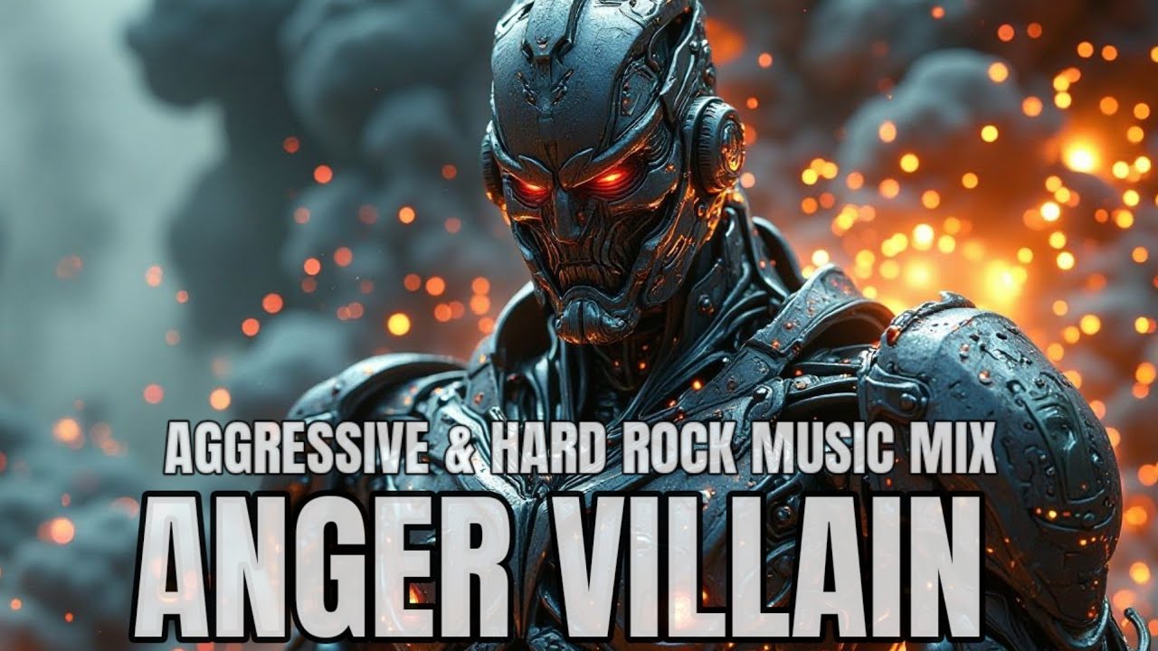 ANGER VILLAIN -💀Brutal Heavy Metal Workout Mix💀Aggressive Music To Boost Your Energy ft.Beast Metal