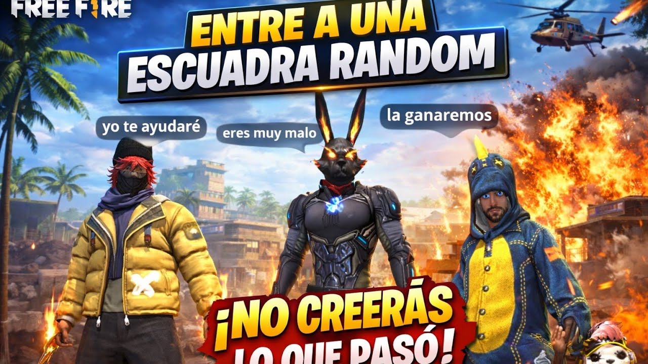 ENTRE A UNA ESCUADRA RANDOM Y NO CREERÁS LO QUE PASO (me sorprendió) - FrsMarito 