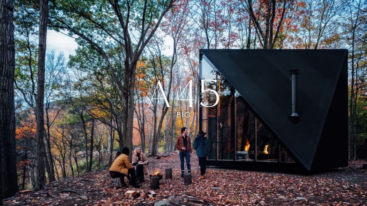 A Nordic-Style Tiny House That Can Be Built Anywhere! | A45