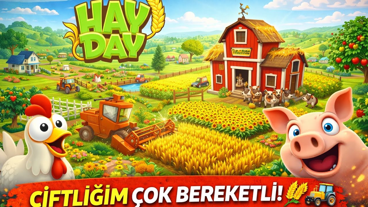 Bir Günde Neler Yaptım? | Hay Day Çiftlik Geliştirme