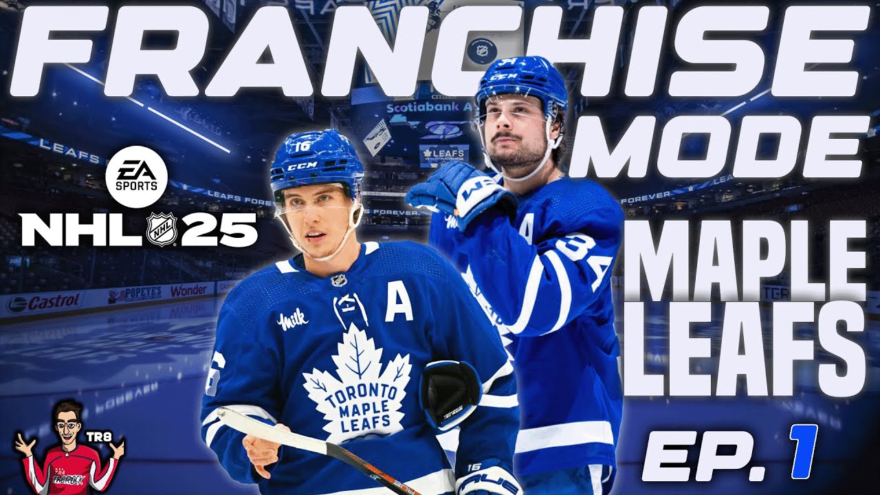 ON SAUVE LES LEAFS !! | TORONTO MAPLE LEAFS | #1 FRANCHISE MODE | NHL 25