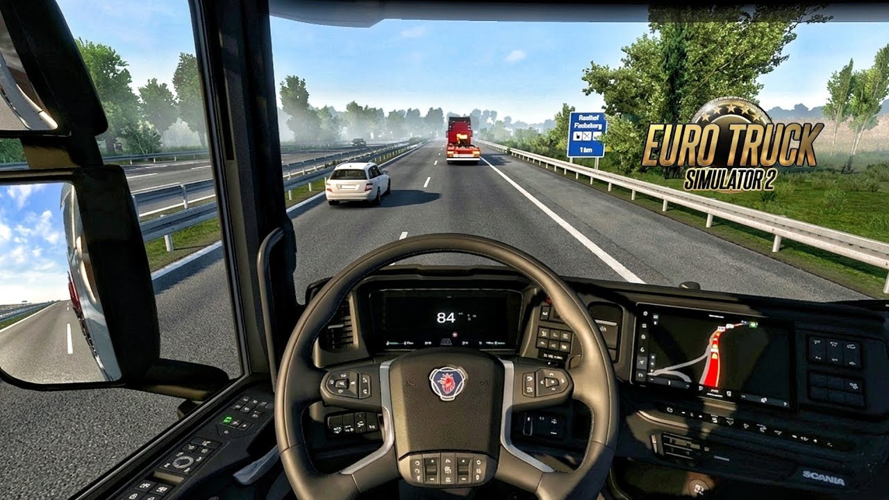 Euro Truck Simulator 2 | Scania Truck POV Drive | Realistic Simulator Gameplay