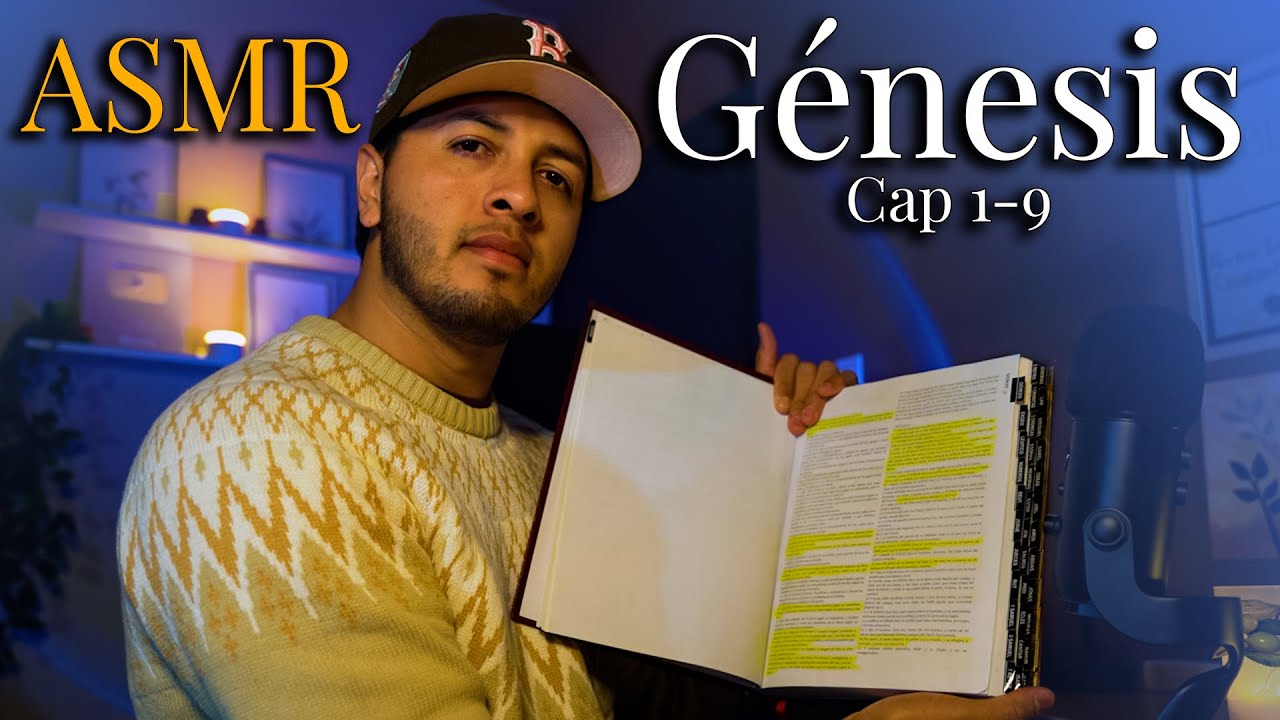 ASMR ✝️ GÉNESIS en SUSURROS Pt.1  🙏🏻 Lectura Bíblica