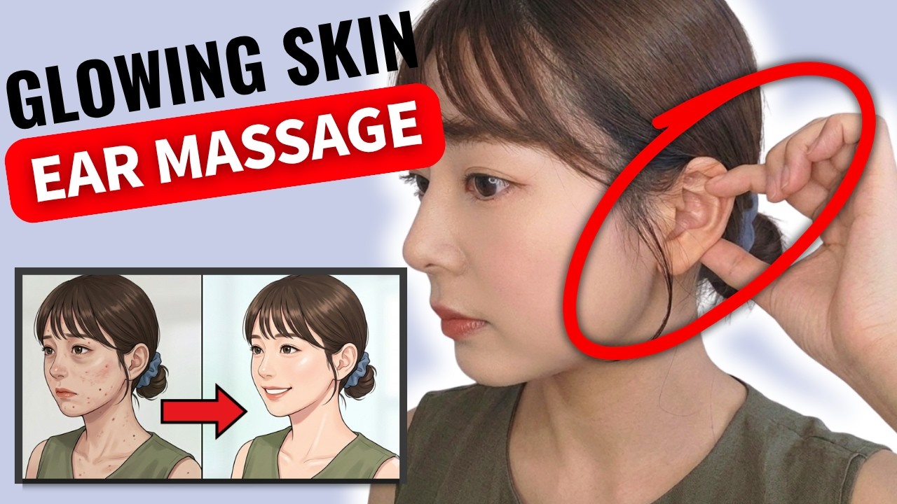 Japanese Self-Ear Massage for Glowing Skin: Get a Slim Face and Beautifying Effect at Home!