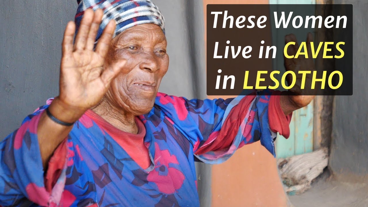 These Women Live in Caves in LESOTHO