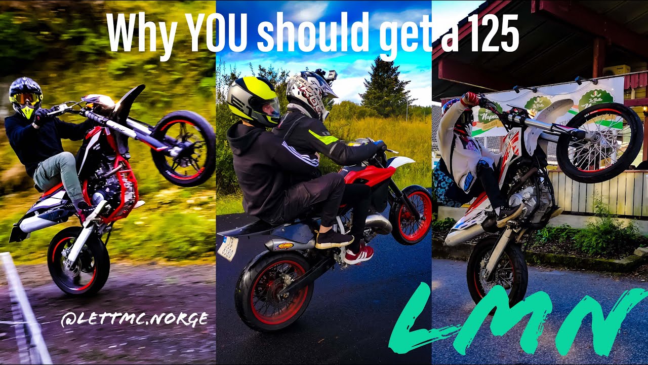Why you should get a 125! ``LMN edit`` Late summer 2019 wheelies and adventures!