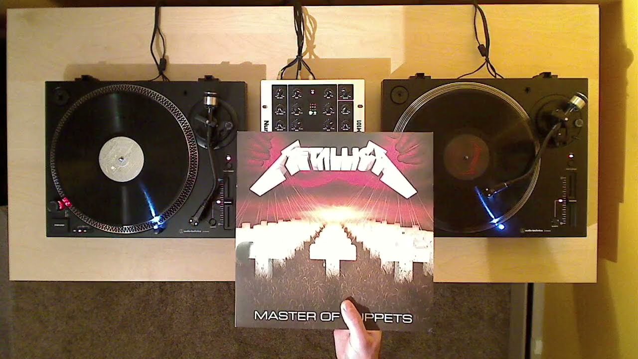 80's Metallica Vinyl DJ Set (No. 2)
