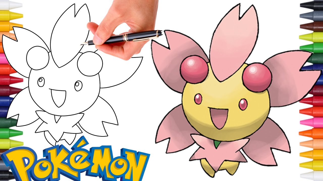 Comment Dessiner LE POKÉMON CERIFLOR Temps Ensoleillé | Variantes de Pokémon