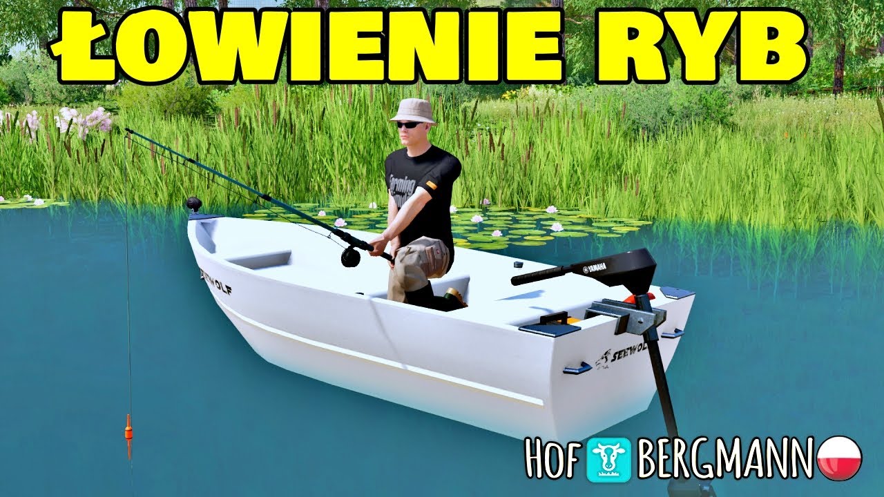 Jak łowić RYBY 🐟🐠⛵ na HOF BERGMANN FS22 ☆ #80 ㋡ Anton