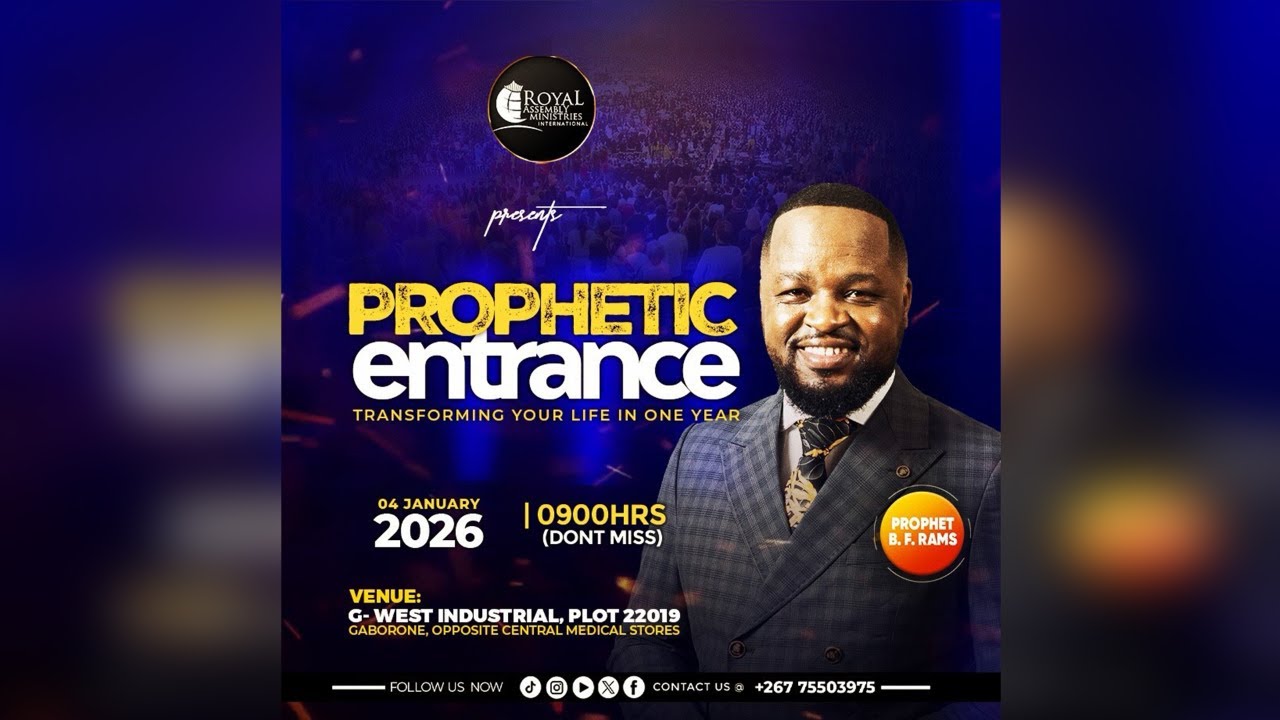 Prophetic Entrance | Transforming Your Life In One Year | Prophet B.F. Rams