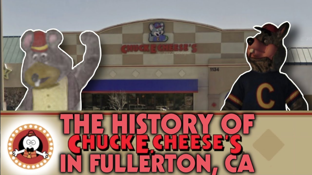 История Chuck E Cheese's в Фуллертоне, Калифорния