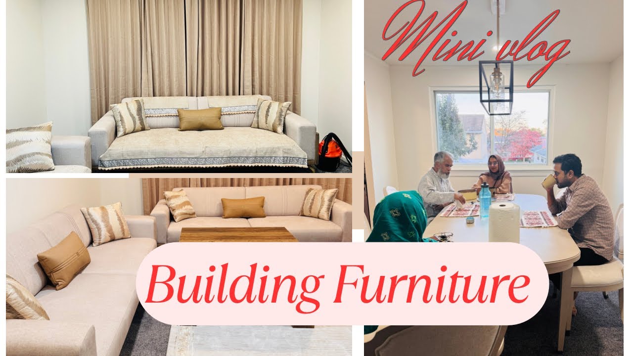 আমাদের নতুন ঘরের ফার্নিচার চলে আসলো|| Building Our New Home Furniture 