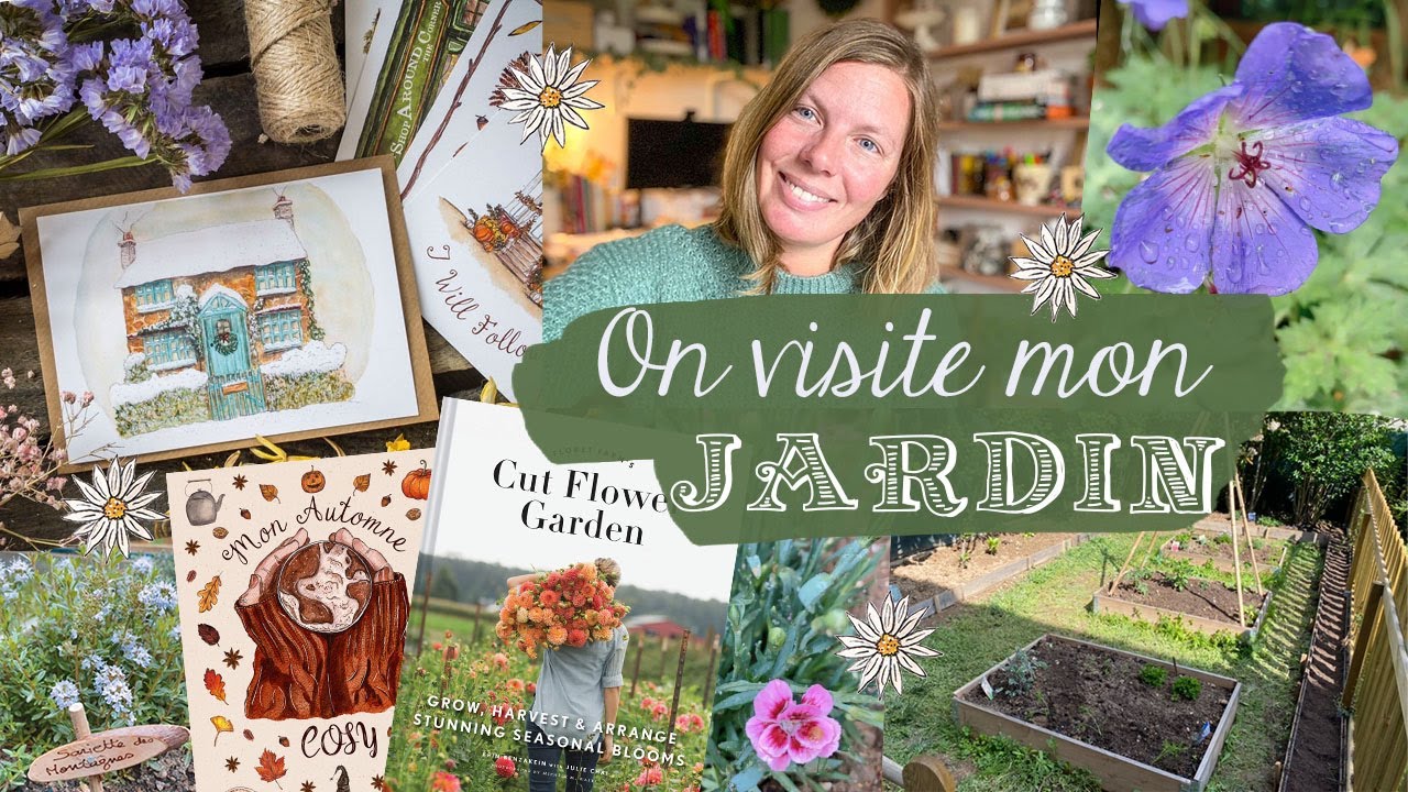 Je reçois mes réimpressions | On visite mon jardin | #VLOG 23