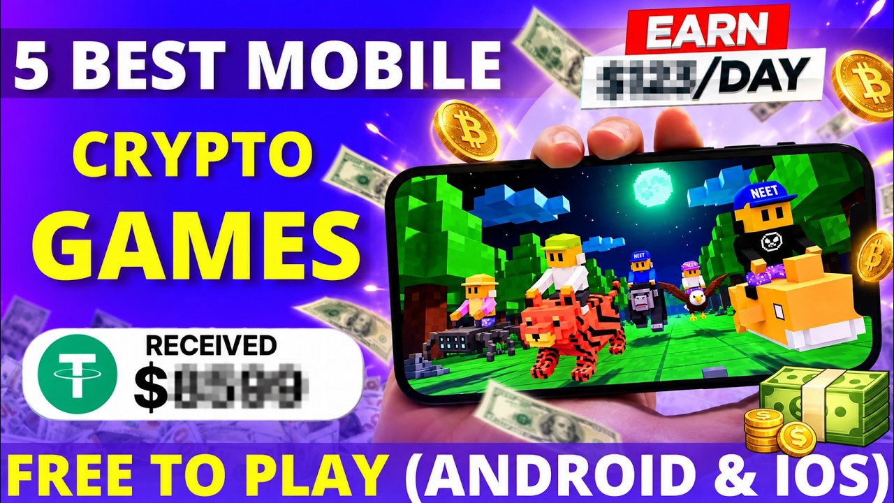 5 Crypto Games Paying Players 