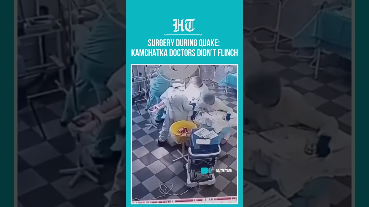 Russian Doctors Perform Surgery Amidst Earthquake, Patient Safe & Stable: Health Ministry | #shorts