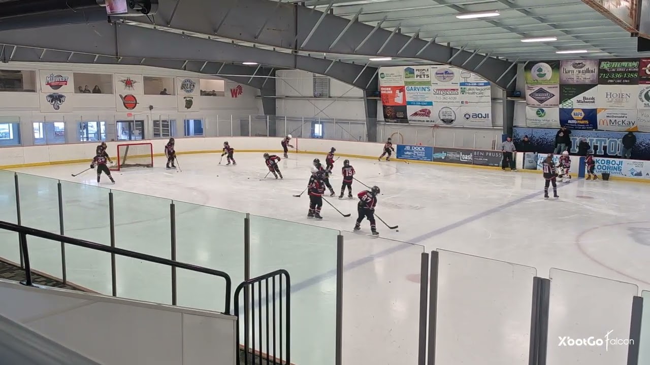 2/28/2026 PeeWee Black B vs Okoboji Mammoths