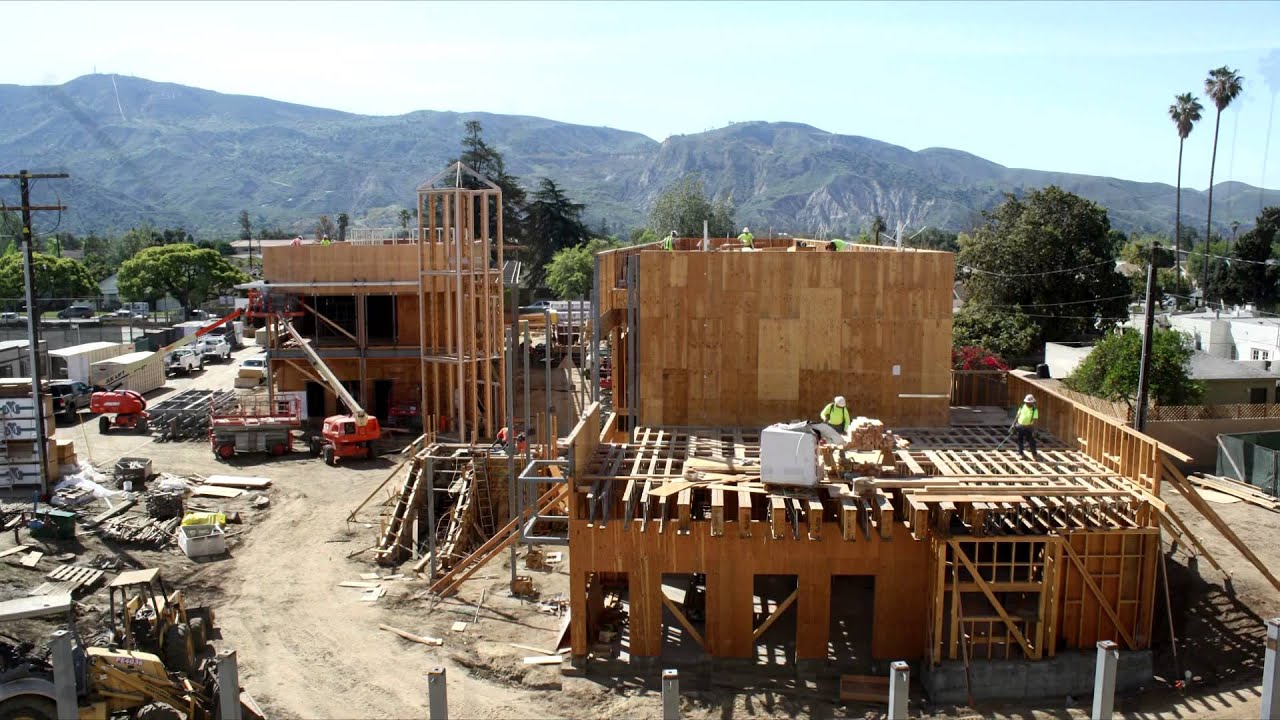 Santa Paula High School: 500 Building - Old to New in 60 Seconds! (2015)