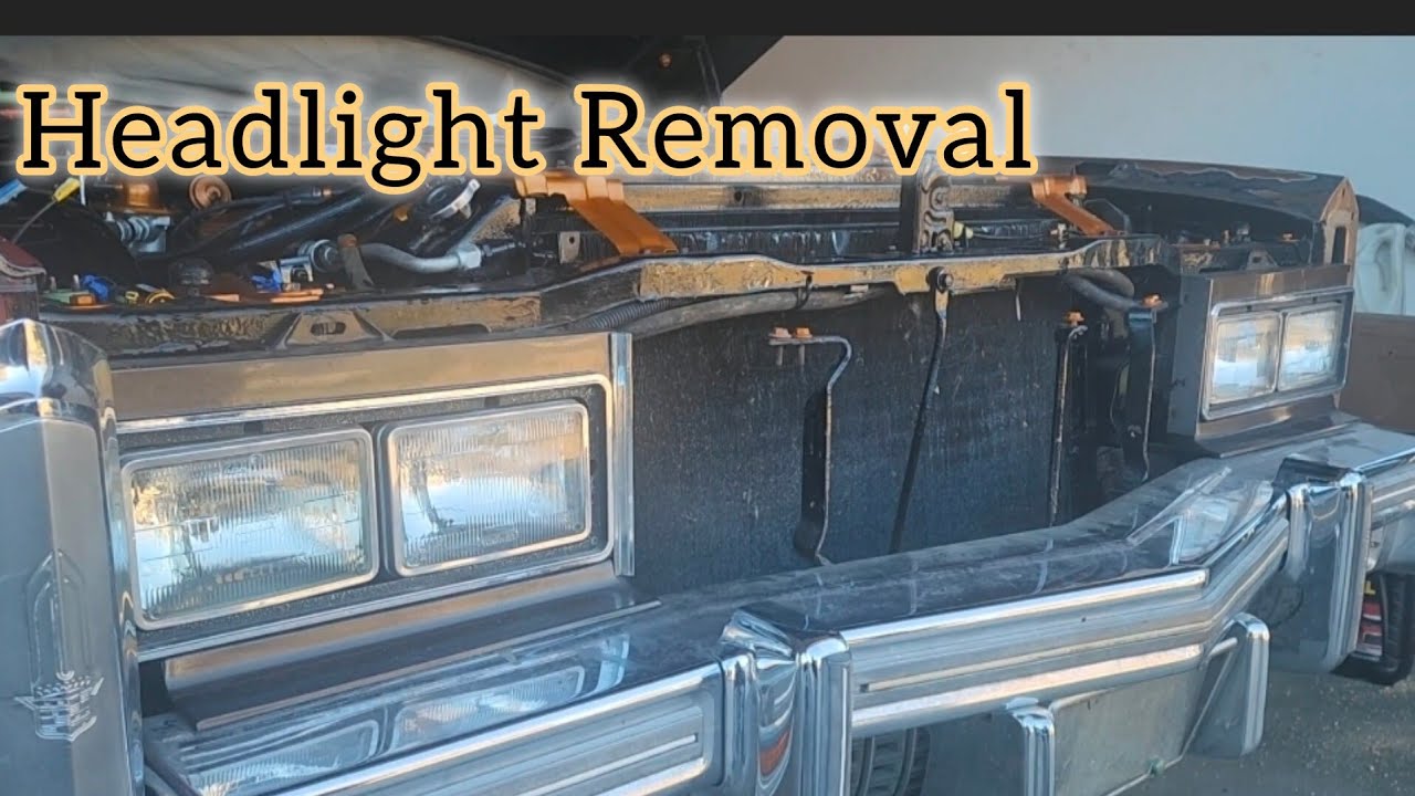 1976 Eldorado Headlight Removal 