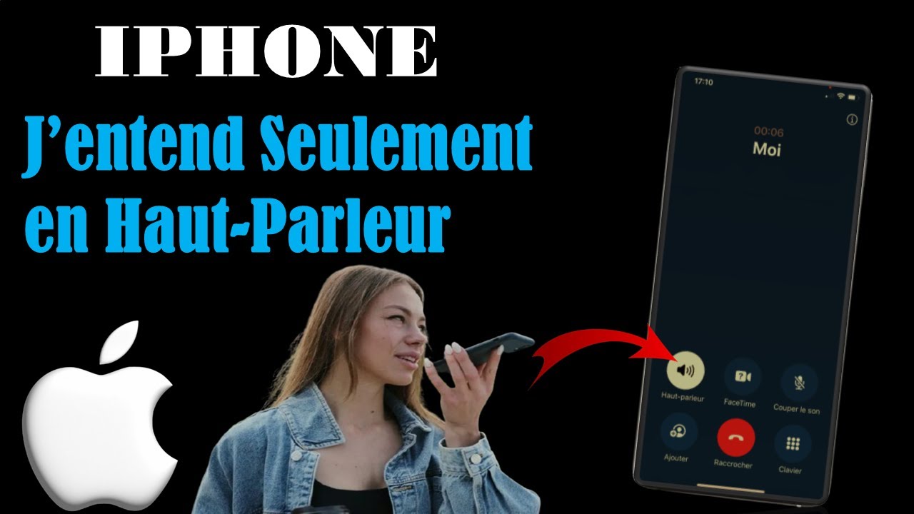 J'ENTEND SEULEMENT EN HAUT-PARLEUR LORS D'UN APPEL SUR MON IPHONE