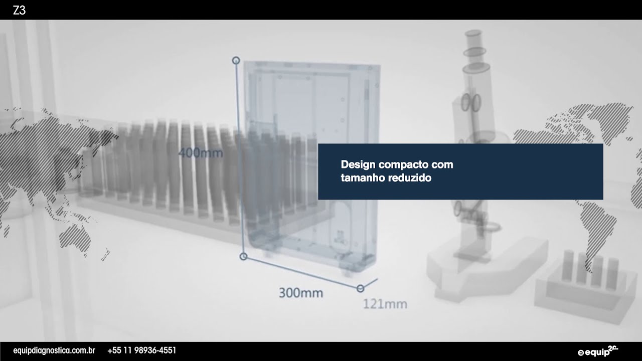 Zybio Z3 – Analisador Hematológico  | 3 Parts Diff