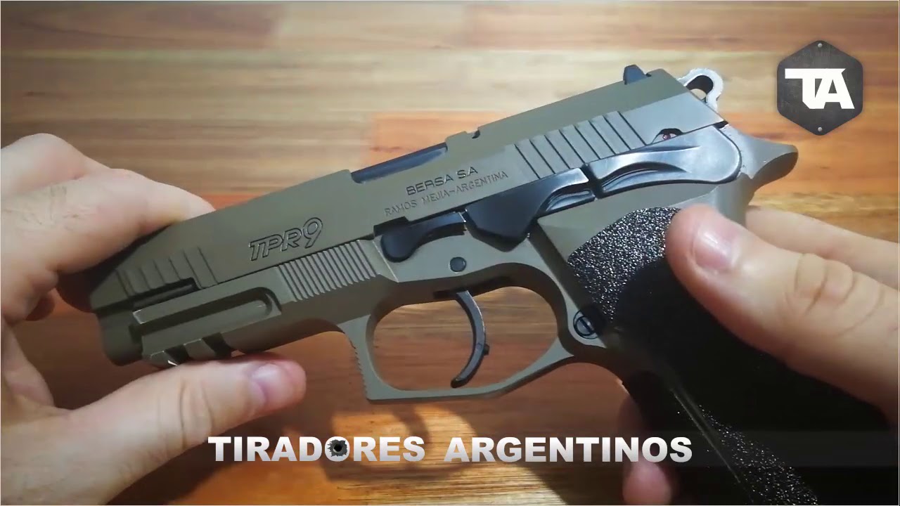 Bersa TPR9 FDE review estético luego de 1500 disparos