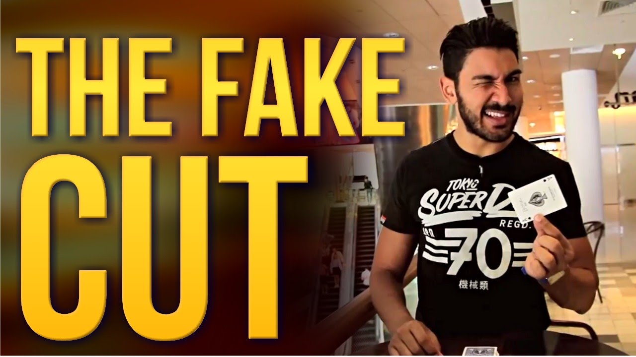 Magic Card Tricks Revealed: The Fake Card Cut: Magic Sleight