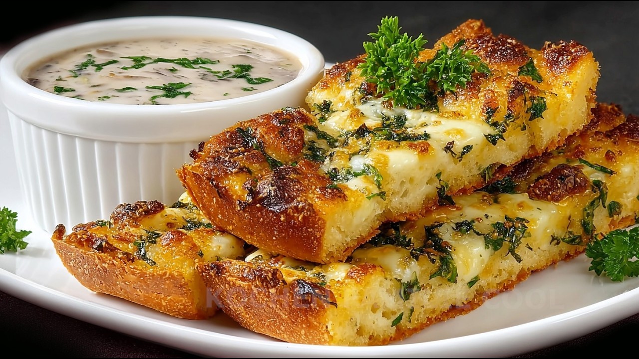 KETO GARLIC BREAD! Lost 10kg Eating This Every Day 💪