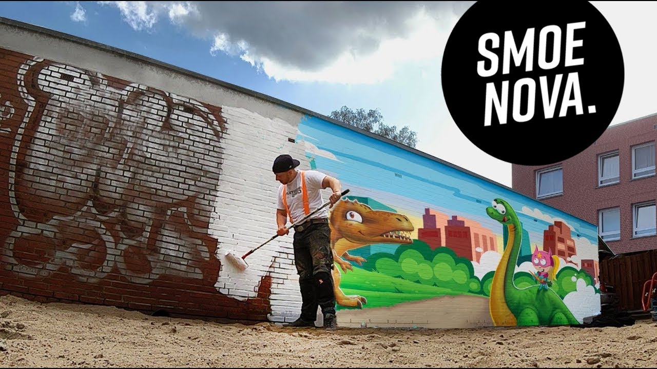 UGLY PLAYGROUND got GRAFFITI UPGRADE! - such a difference!!!