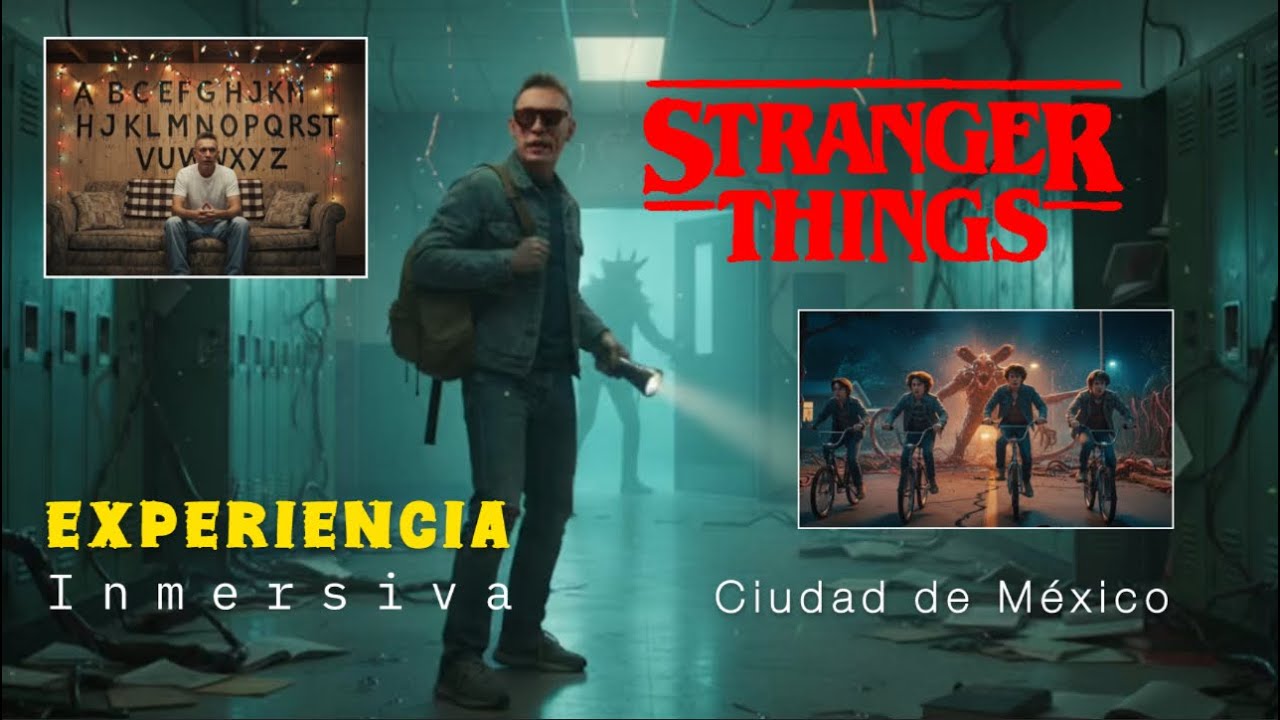 Stranger Things la experiencia inmersiva que no te puedes perder ahora en la Ciudad de México