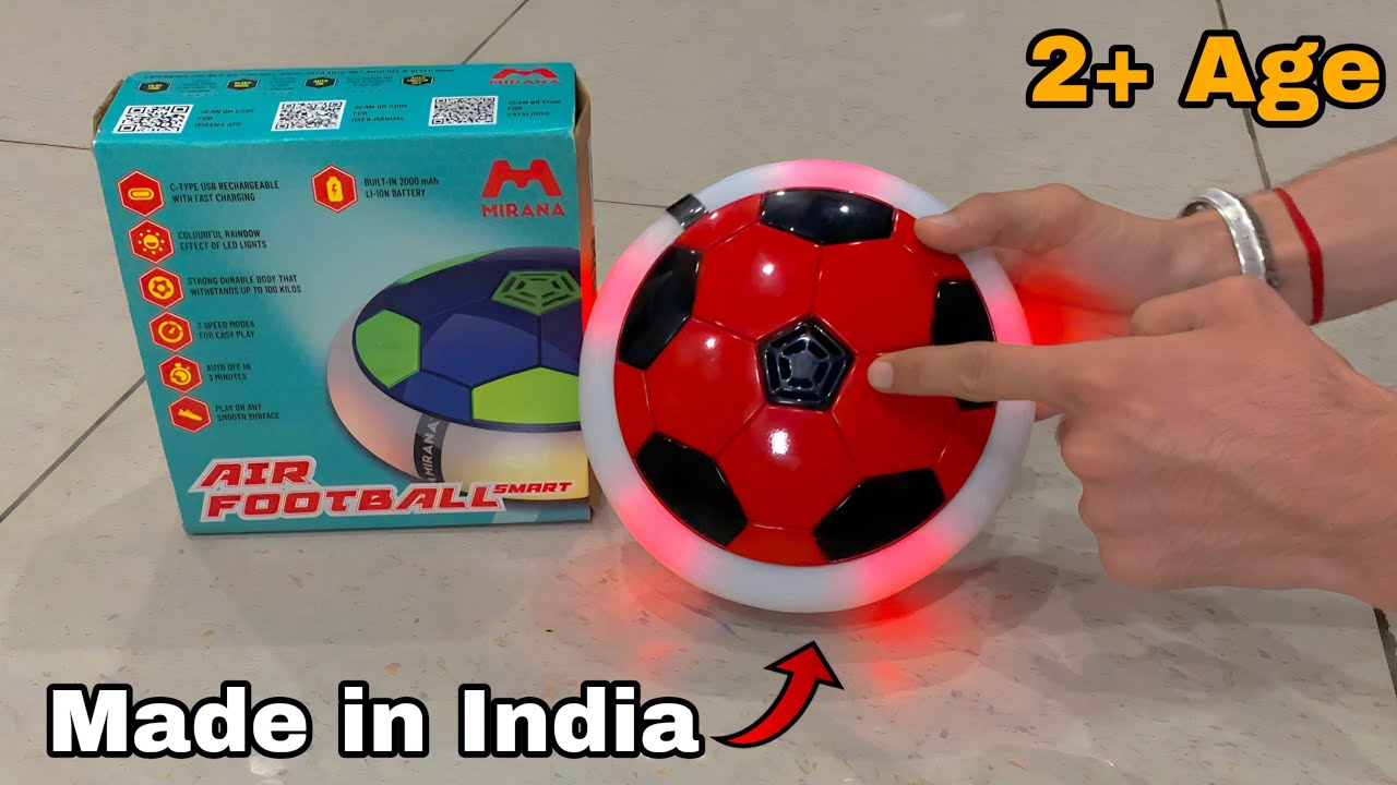 Indoor Floating Hoverball | Mirana Air football smart unboxing & Testing- MKR Modified