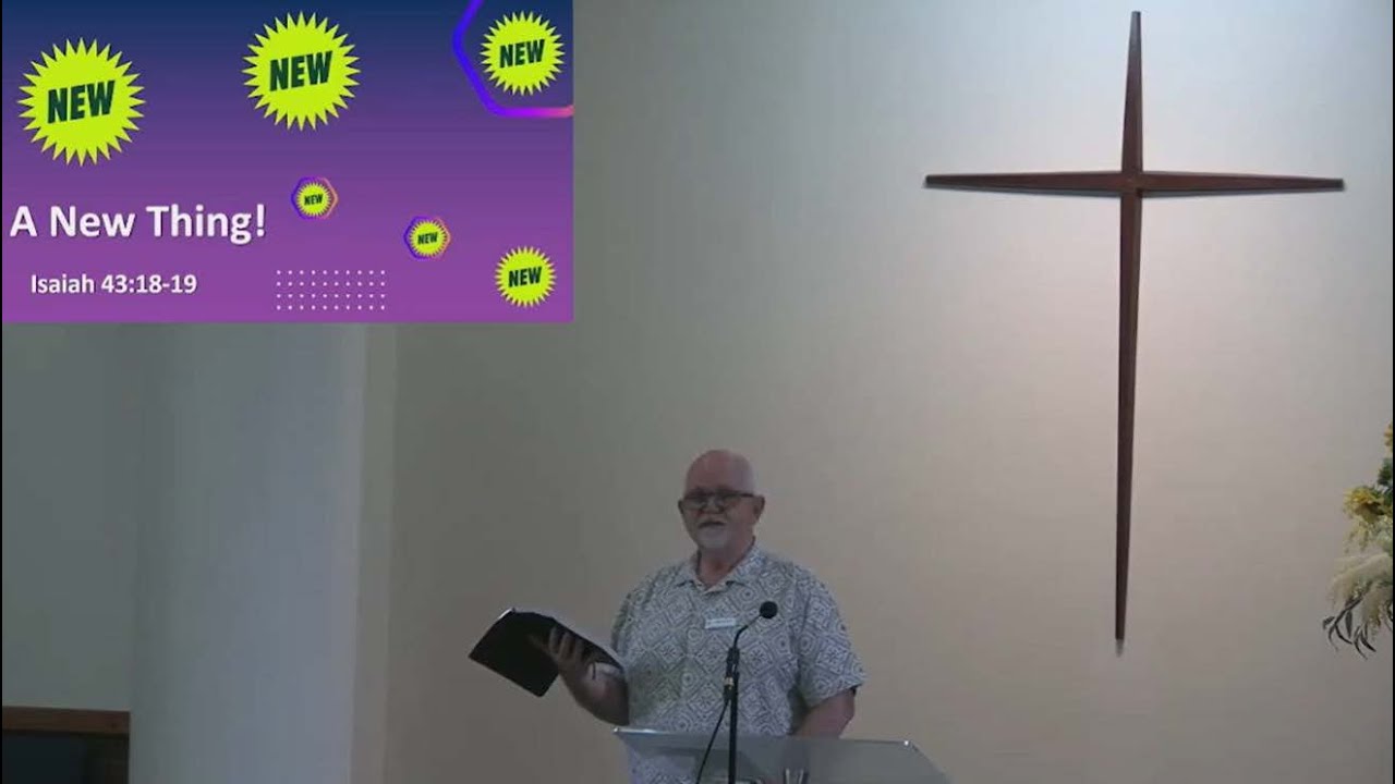 4 January 2026 | Greg Baust | And God Said - I Am Doing a New Thing