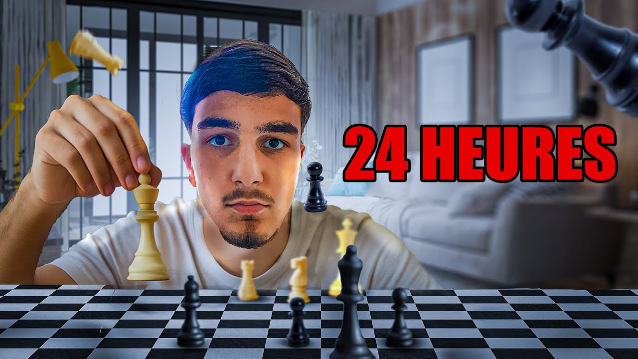 24H D’ÉCHECS NON-STOP 🔴 Rush ELO, Tournois, Partie Abos !