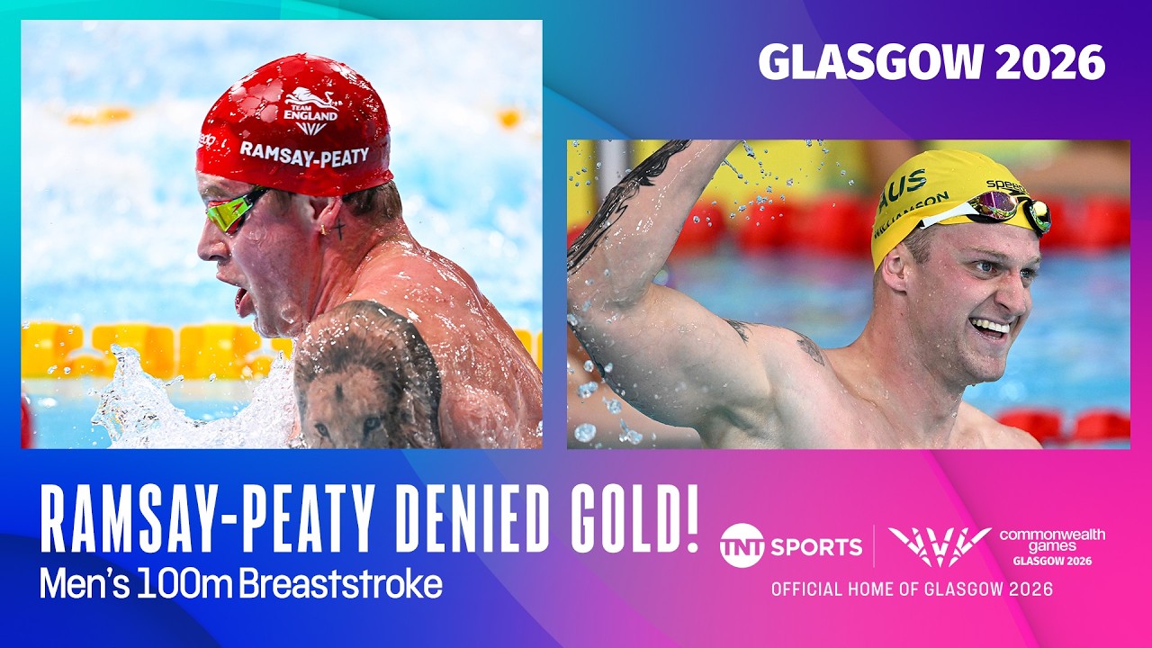THRILLING RACE! 🍿 | Men's 100m Breaststroke | Glasgow 2026 Commonwealth Games