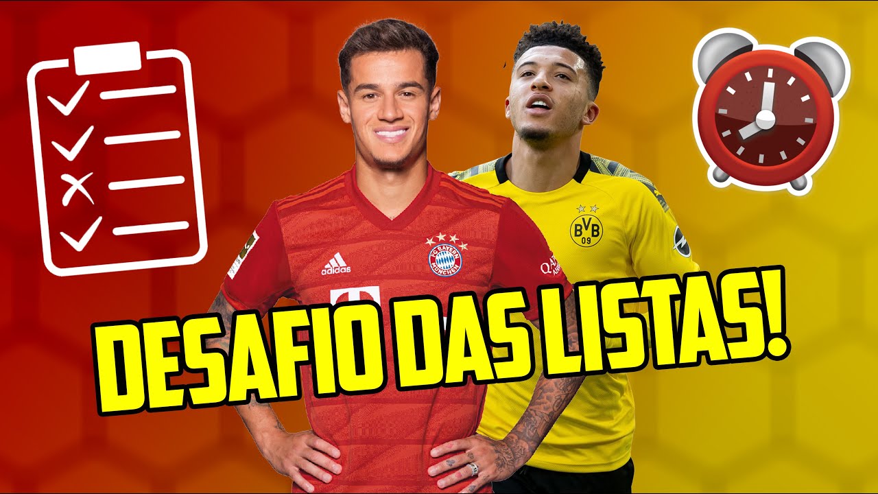TIMES DA BUNDESLIGA - DESAFIO DAS LISTAS FEAT. MATHEUS BARBAÇO