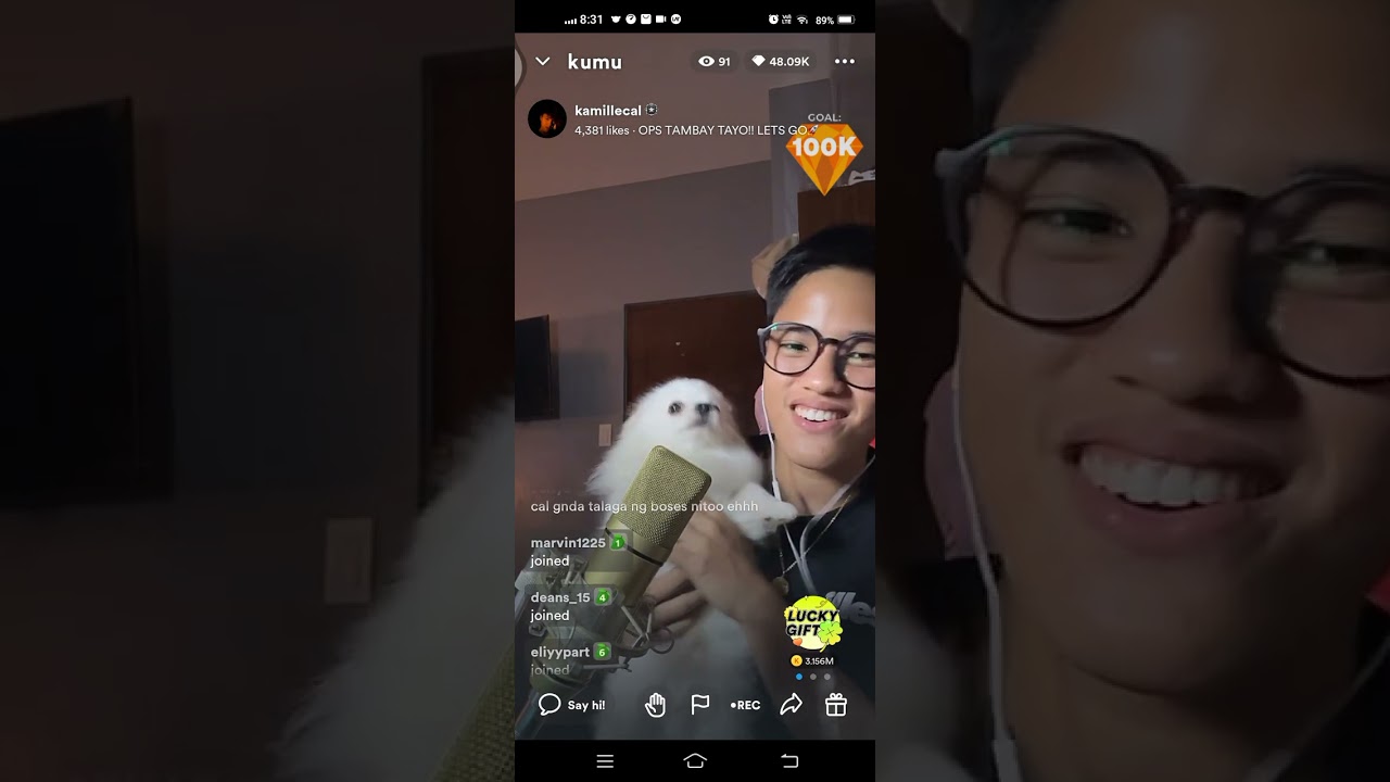 ganda tlga voice ni kamuy galing 🤩diko alam san ako mag rrecord haha làst part may  ⏺️ kay tyang 😆✨