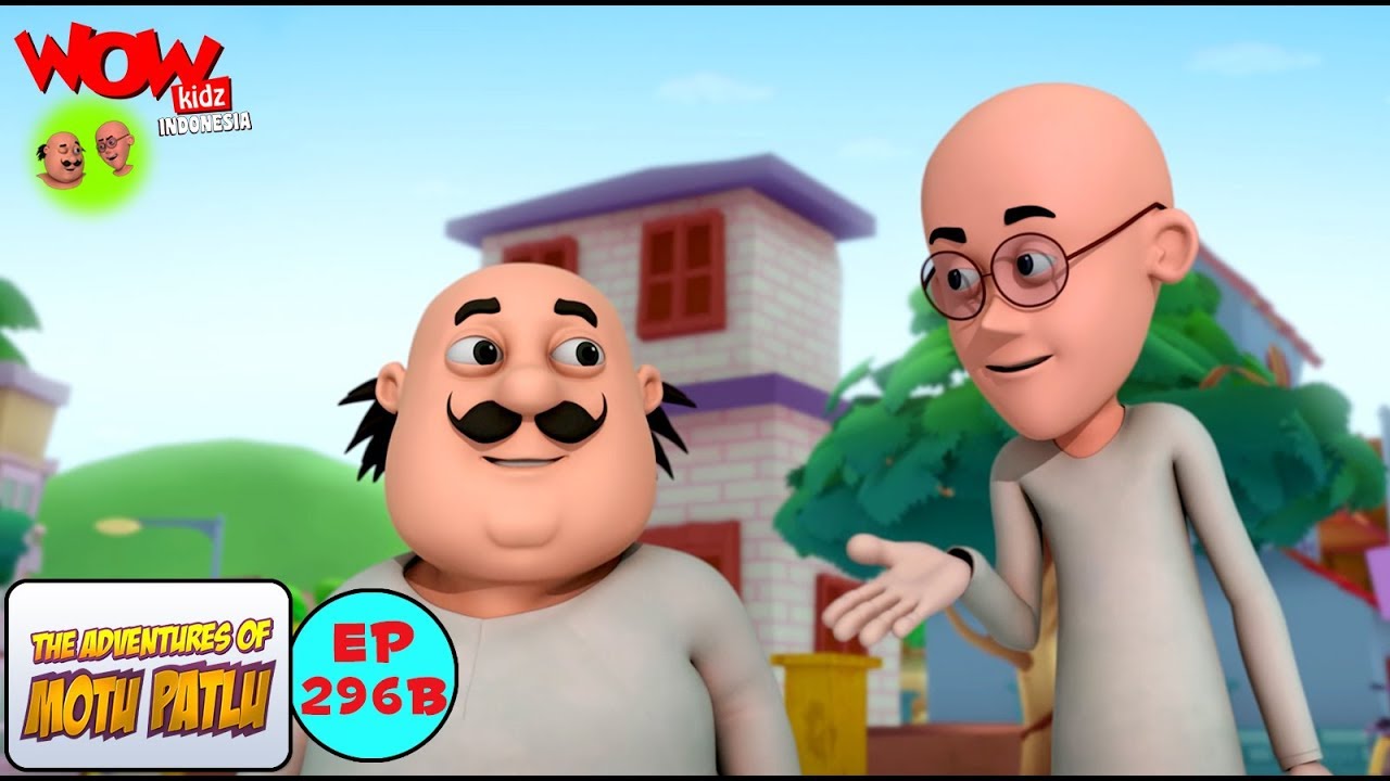 The Ghost's Lottery | Motu Patlu dalam Bahasa - Animasi 3D Kartun | WowKidz Indonesia