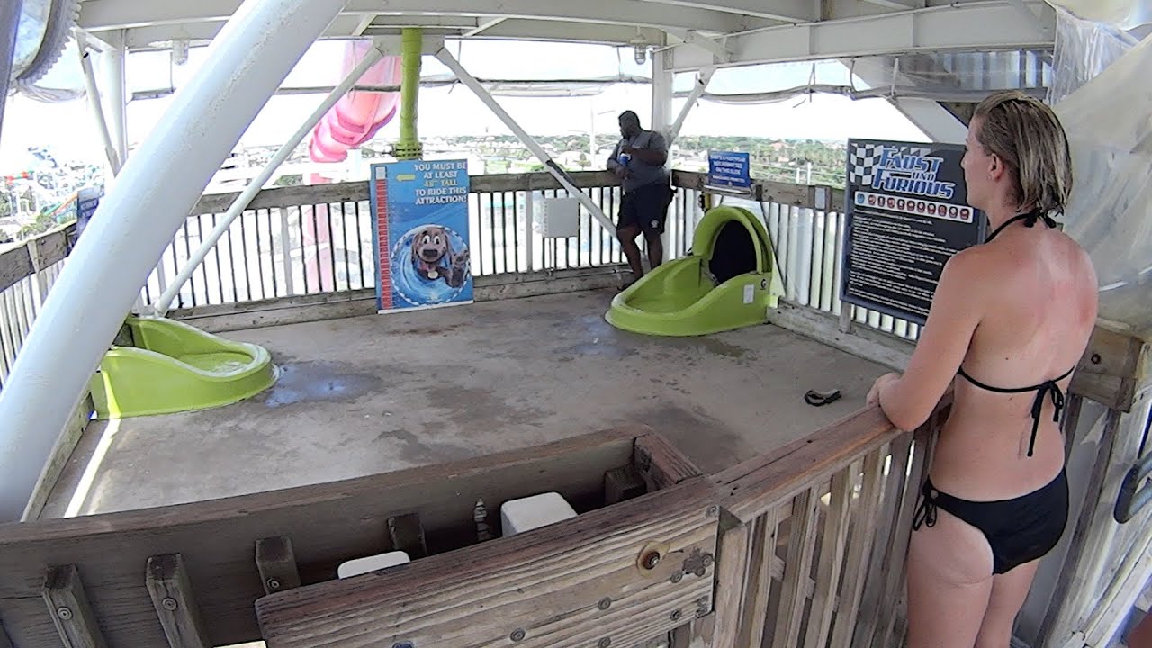 Fast and Furious Water Slide at Schlitterbahn Galveston