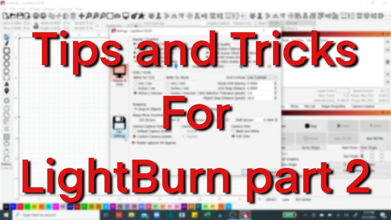 Советы и рекомендации по LightBurn, часть 2