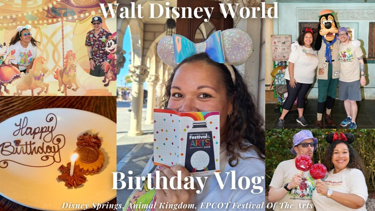 Walt Disney World Birthday Vlog | Summer House + Animal Kingdom + EPCOT Festival of the Arts