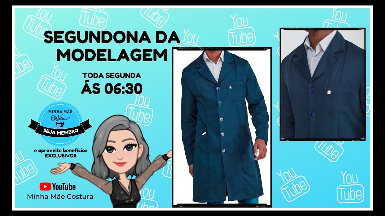 Diy – Como modelar Jaleco masculino profissional de maneira fácil