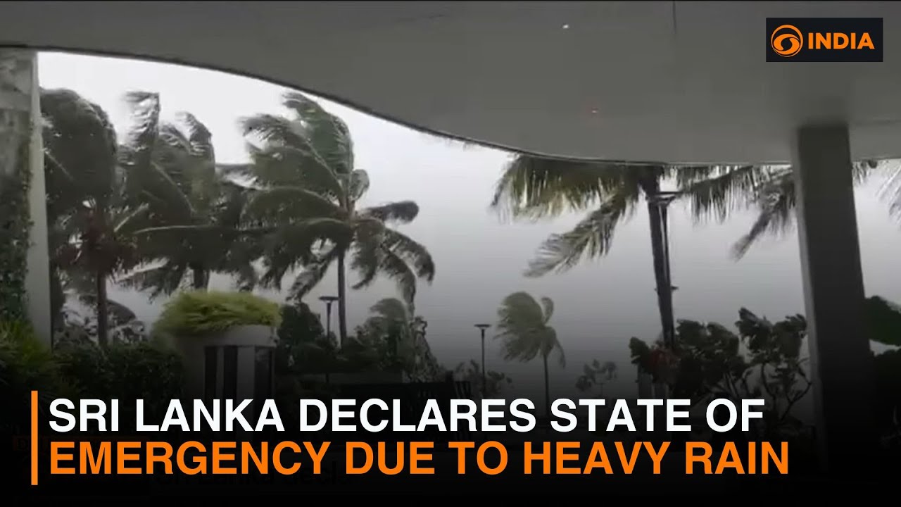 Sri Lanka declares state of emergency due to heavy rain