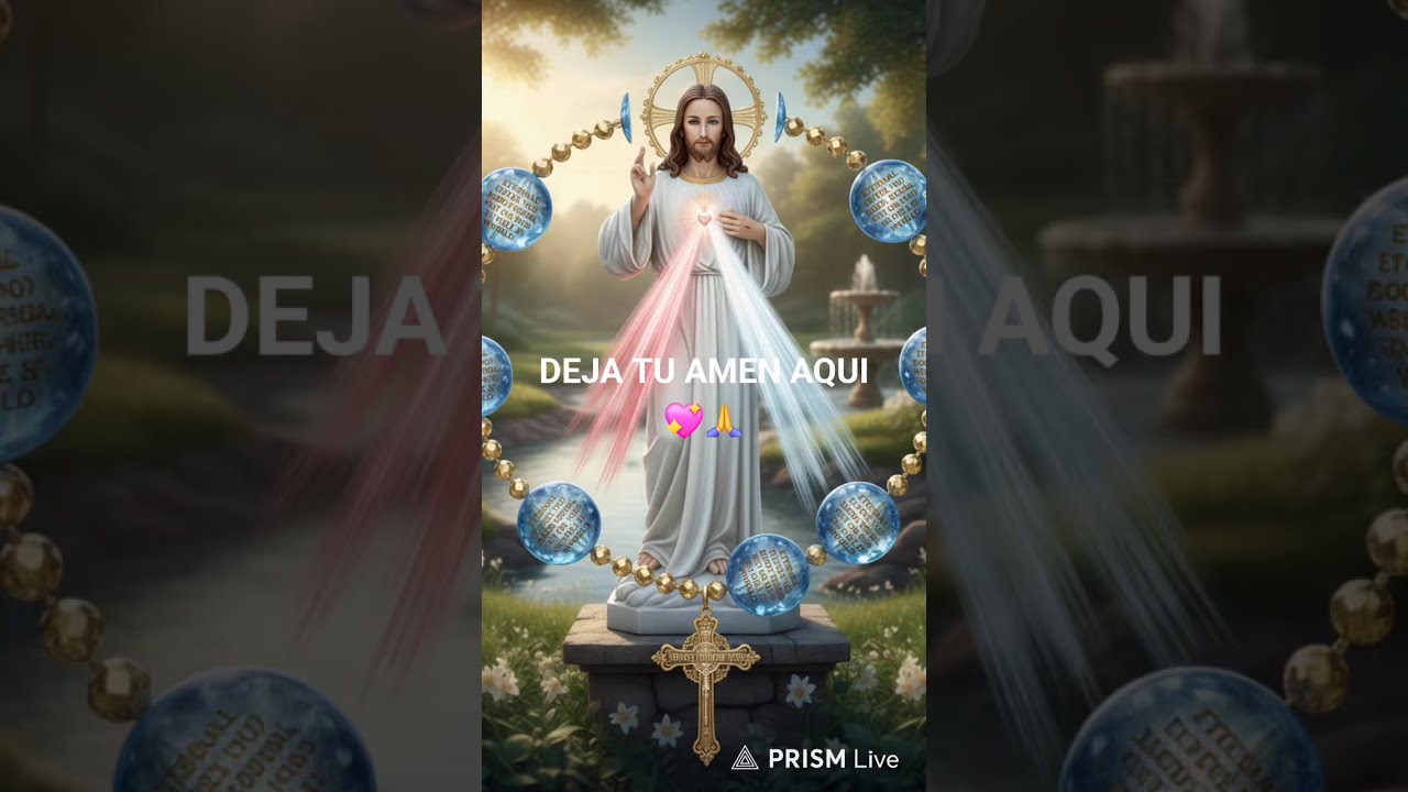 HERMOSA CORONILLA A LA DIVINA MISERICORDIA #sagradocorazon