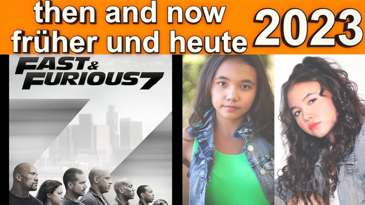 The Fast and the Furious 6 & 7 (2013, 2015) cast