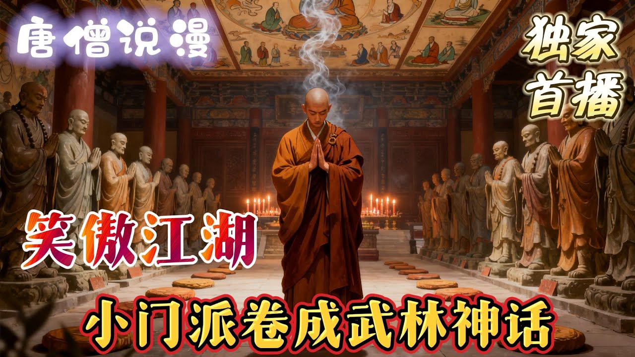 《笑傲：小門派卷成武林神話》#穿越#有聲書 #完结文 #热血 #武俠 #金庸 #一口气看完