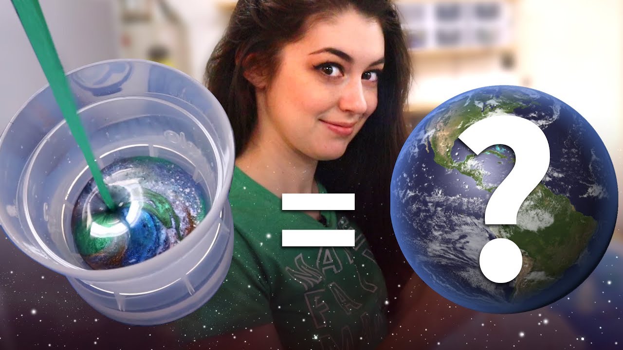 Trying to Make Resin Planets with an Ice Cube Tray